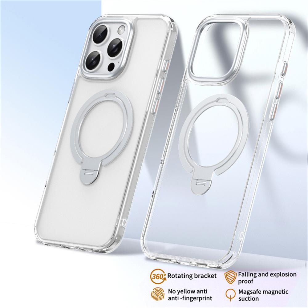For iPhone 16 Pro Phone Case Kickstand Matte Back Cover Compatible with MagSafe Transparent
For iPhone 16 Pro Phone Case Kickstand Matte Back Cover Compatible with MagSafe Transparent