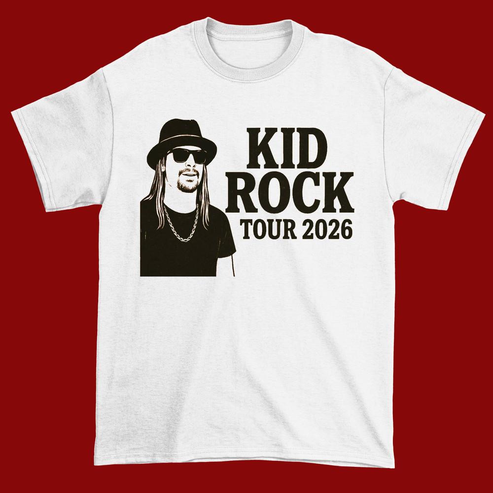 Kid Rock Tour 2026 White Cotton Shirt Full size S-5XL Unisex SN184 Unisex T-Shirt M
Kid Rock Tour 2026 White Cotton Shirt Full size S-5XL Unisex SN184 Unisex T-Shirt M