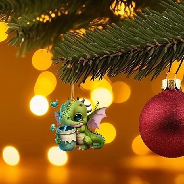 Dragon Cartoon Lovely Car Ornament Acrylic Material For Christmas Decor Tree 3
Dragon Cartoon Lovely Car Ornament Acrylic Material For Christmas Decor Tree 3