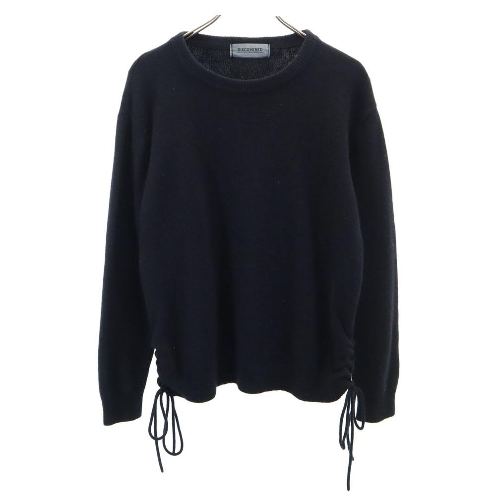 DISCOVERED Long sleeve sweater 2 black knit Women Used
DISCOVERED Long sleeve sweater 2 black knit Women Used