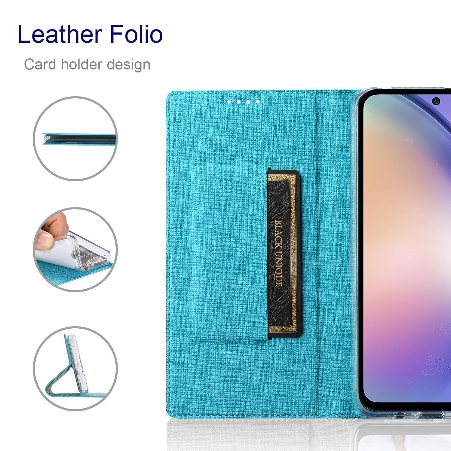 VILI DMX Series for Samsung Galaxy A54 5G Card Slots PU Leather Phone Case Mobile Phone Stand Cover Blue
VILI DMX Series for Samsung Galaxy A54 5G Card Slots PU Leather Phone Case Mobile Phone Stand Cover Blue