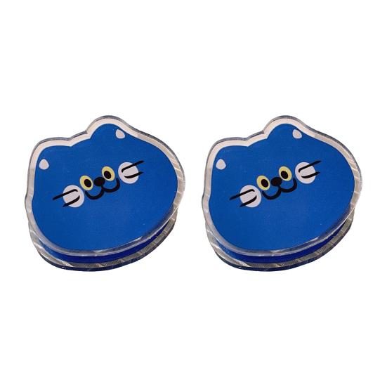 2Pcs Double-Sided Binder Clip Cartoon Cat And Dog Note Holder Clips Portable Document And Book Page Clamps for Office And School Desk Organizer D
2Pcs Double-Sided Binder Clip Cartoon Cat And Dog Note Holder Clips Portable Document And Book Page Clamps for Office And School Desk Organizer D