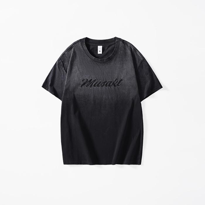 Новая Тяжелая Градиентная Футболка с Коротким Рукавом для Весны и Лета Американская Футболка Короткая Рубашка 4XL
Новая Тяжелая Градиентная Футболка с Коротким Рукавом для Весны и Лета Американская Футболка Короткая Рубашка 4XL