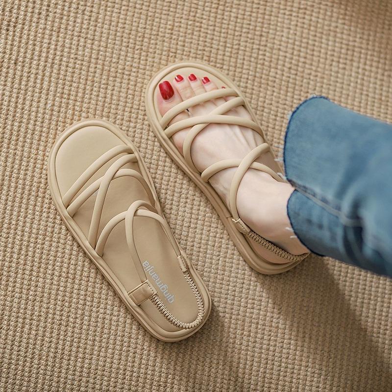 2025 Новая летняя верхняя одежда Повседневные ПВХ плоские пляжные женские студенческие корейский стиль римские сандалии 35 хаки
2025 Новая летняя верхняя одежда Повседневные ПВХ плоские пляжные женские студенческие корейский стиль римские сандалии 35 хаки