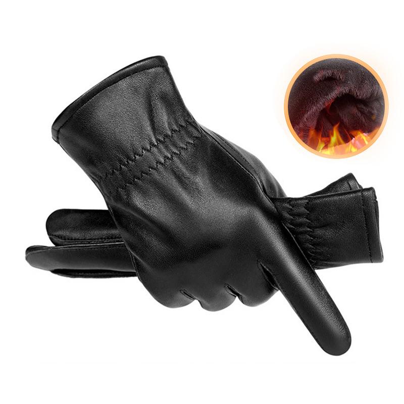 Мужские зимние термальные перчатки из натуральной кожи для езды на мотоцикле, удобные толстые перчатки из овчины
Мужские зимние термальные перчатки из натуральной кожи для езды на мотоцикле, удобные толстые перчатки из овчины