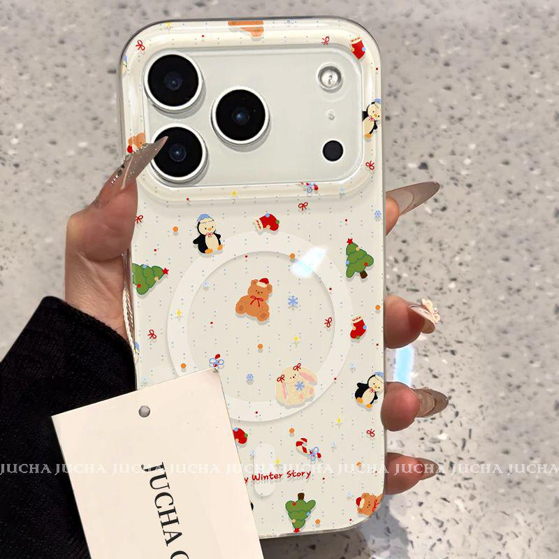 Magnetic iPhone 17 Pro Max Case with Stand, Christmas Stars Design, Drop-Proof for Boys 15 Plus
Magnetic iPhone 17 Pro Max Case with Stand, Christmas Stars Design, Drop-Proof for Boys 15 Plus