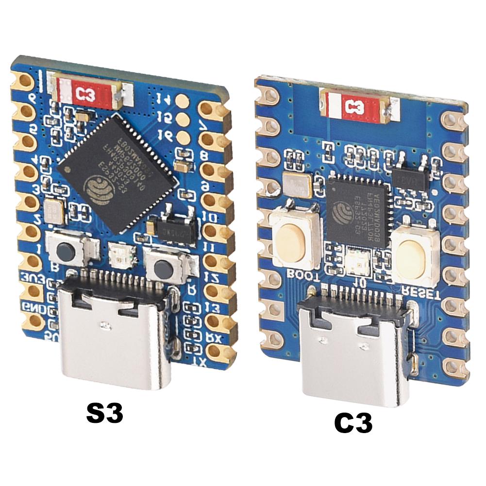 Плата розвитку ESP32-C3-Zero ESP32-S3-Zero ESP32-C3FN4 Single-Core/ESP32-S3FH4R2 Dual-Core 160/240MHz Робоча частота
Плата розвитку ESP32-C3-Zero ESP32-S3-Zero ESP32-C3FN4 Single-Core/ESP32-S3FH4R2 Dual-Core 160/240MHz Робоча частота