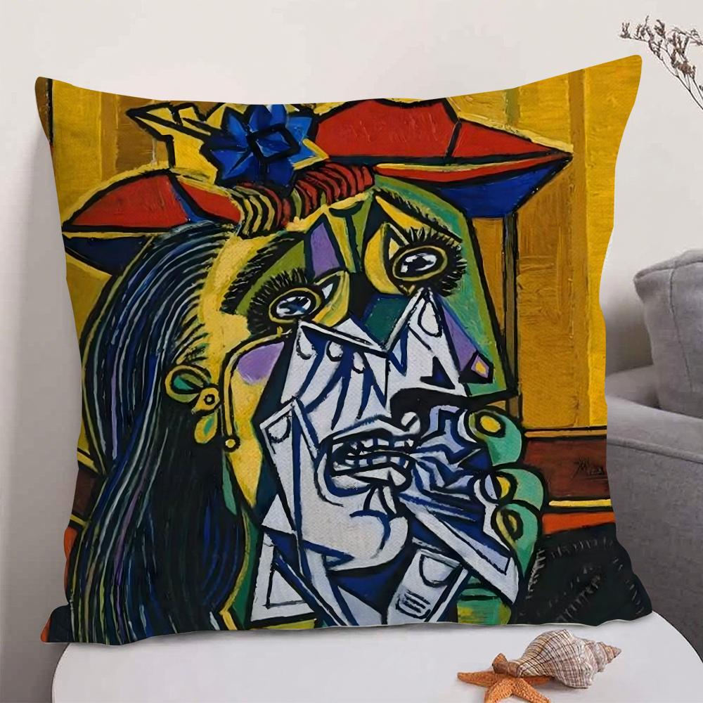 Famous Artist PPicasso Cushion Cover Natural Linen Organic Fabric DoubleSided Printing Sofa Home Decor Gift Pillow Case 30X30cm
Famous Artist PPicasso Cushion Cover Natural Linen Organic Fabric DoubleSided Printing Sofa Home Decor Gift Pillow Case 30X30cm