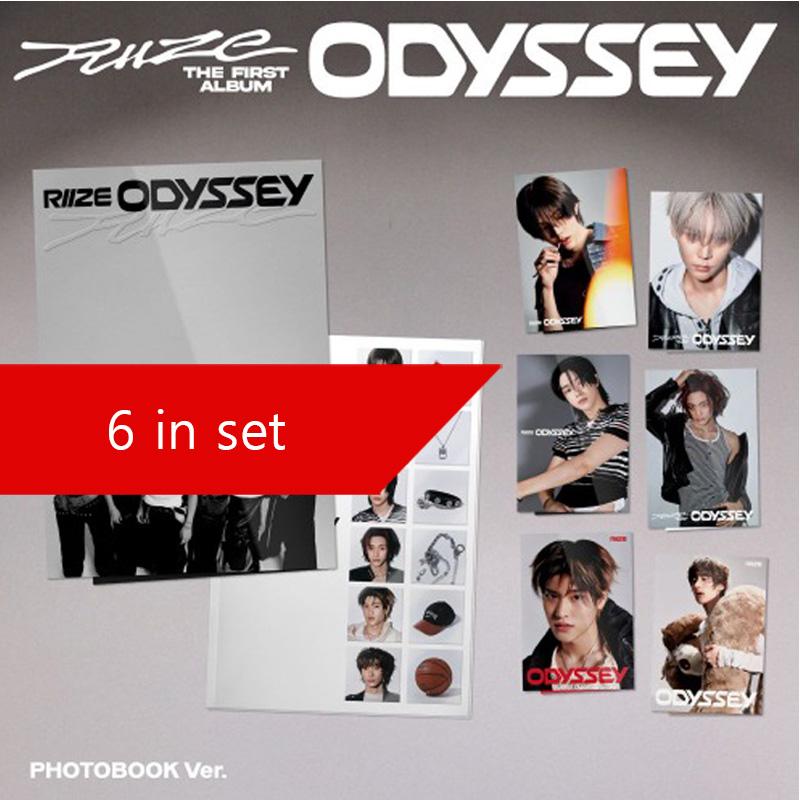 RIIZE – 1-й альбом Одіссея (ФОТОКНИГА Вер.) 7 in Set
RIIZE – 1-й альбом Одіссея (ФОТОКНИГА Вер.) 7 in Set