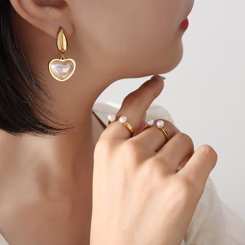 Colorful Glass Bead Heart & Teardrop Earrings: Women s Popular Light Luxury Jewelry
Colorful Glass Bead Heart & Teardrop Earrings: Women s Popular Light Luxury Jewelry