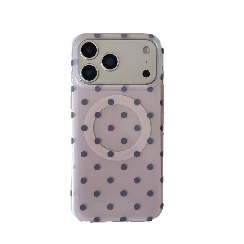 Solid Color Polka Dot Magnetic Phone Case for Apple 17 Pro Max, 16 Pro, 15 Pro, 14 Pro-Compatible Double Layer Design Apple 16
Solid Color Polka Dot Magnetic Phone Case for Apple 17 Pro Max, 16 Pro, 15 Pro, 14 Pro-Compatible Double Layer Design Apple 16