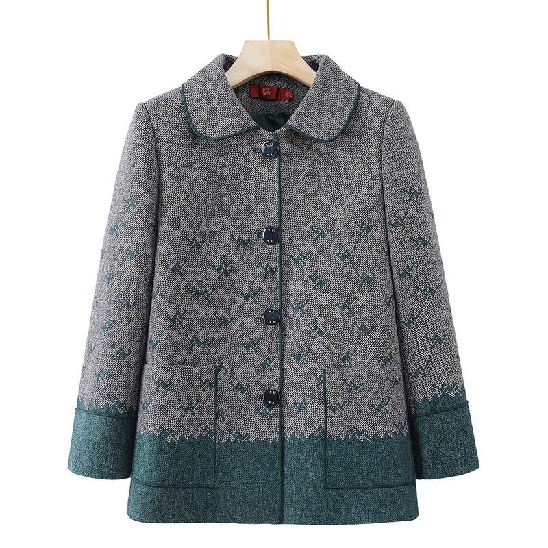 Женское весеннее пальто год 0 топ лацкан халат одежда для пожилой женщины 6XL (recommended 160-85 kg) зелёный
Женское весеннее пальто год 0 топ лацкан халат одежда для пожилой женщины 6XL (recommended 160-85 kg) зелёный