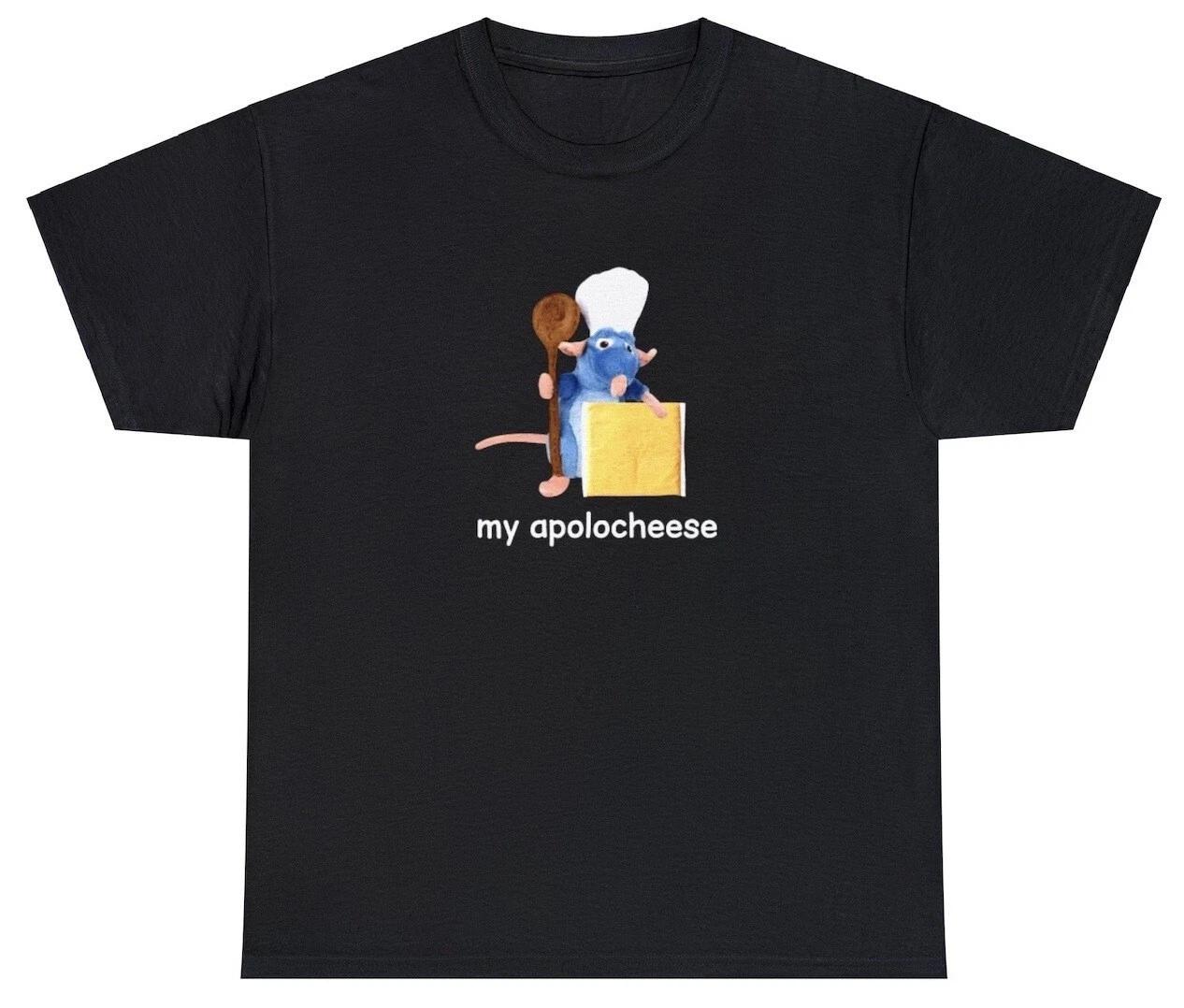 My Apolocheese T Shirt Funny Rat Cheese Ironic Cursed Cringe Oddly Specific Tee S
My Apolocheese T Shirt Funny Rat Cheese Ironic Cursed Cringe Oddly Specific Tee S