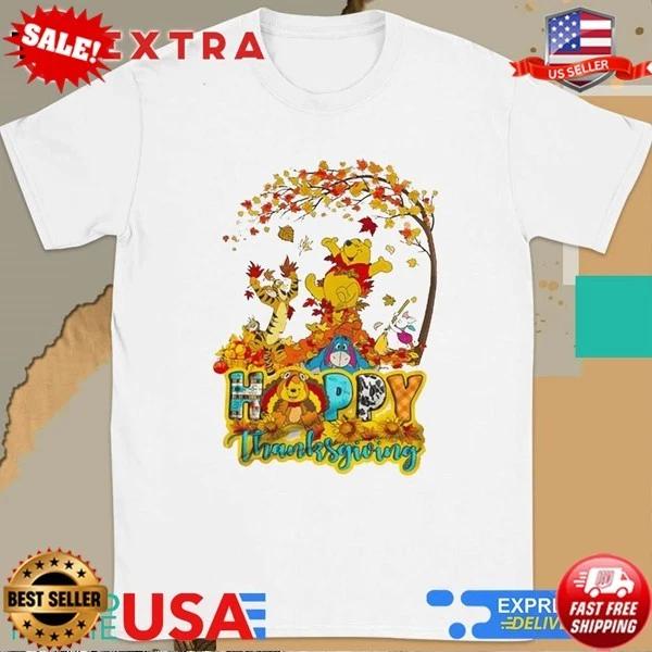 Winnie The Pooh Celebrating Thanksgiving Day With Friends 2025 T-Shirt S-5XL 3XL
Winnie The Pooh Celebrating Thanksgiving Day With Friends 2025 T-Shirt S-5XL 3XL