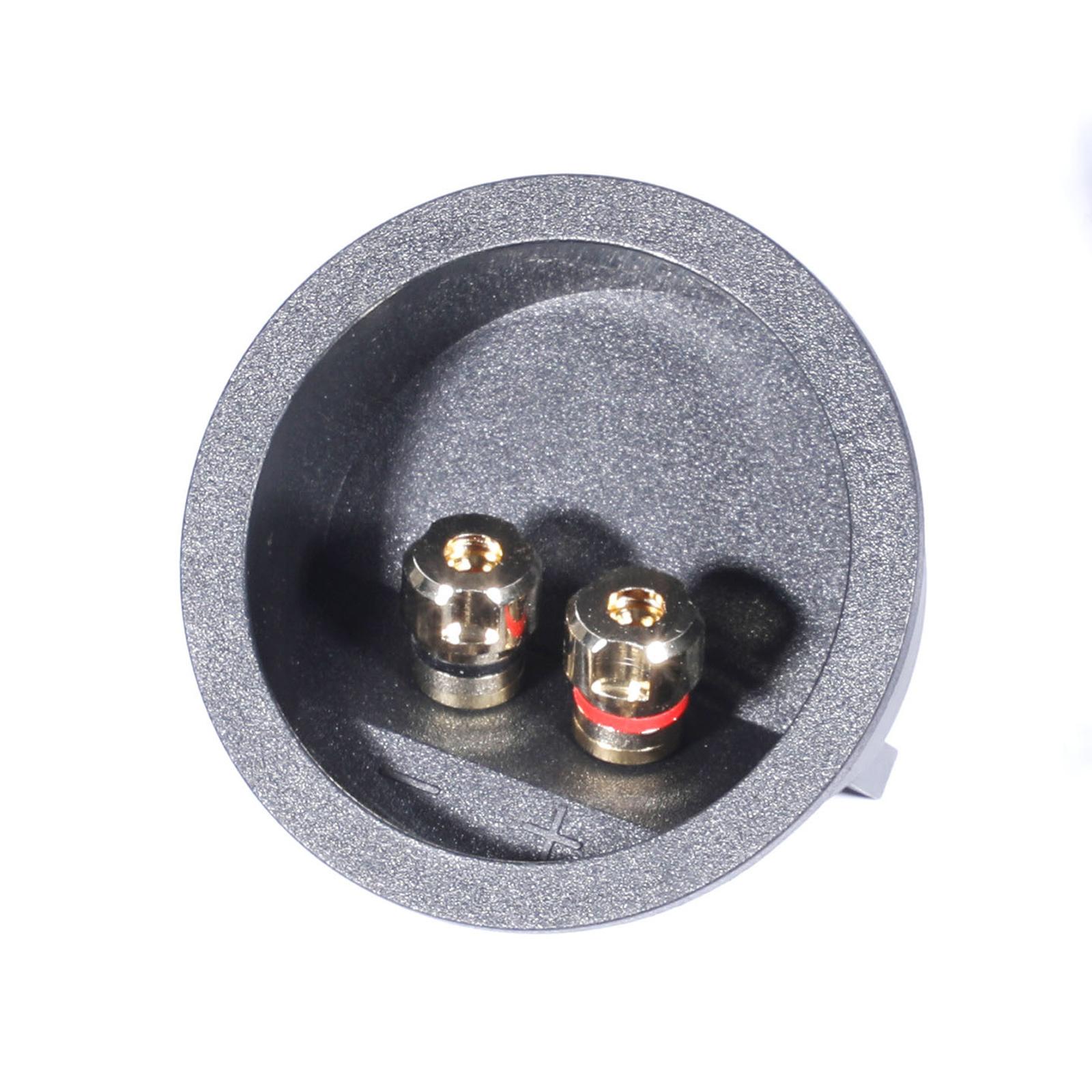 Professional Speaker Terminals Panel 72mm Mounting Hole Spring Loaded Binding Posts Coppers Contacts Bi Wiring Capable
Professional Speaker Terminals Panel 72mm Mounting Hole Spring Loaded Binding Posts Coppers Contacts Bi Wiring Capable