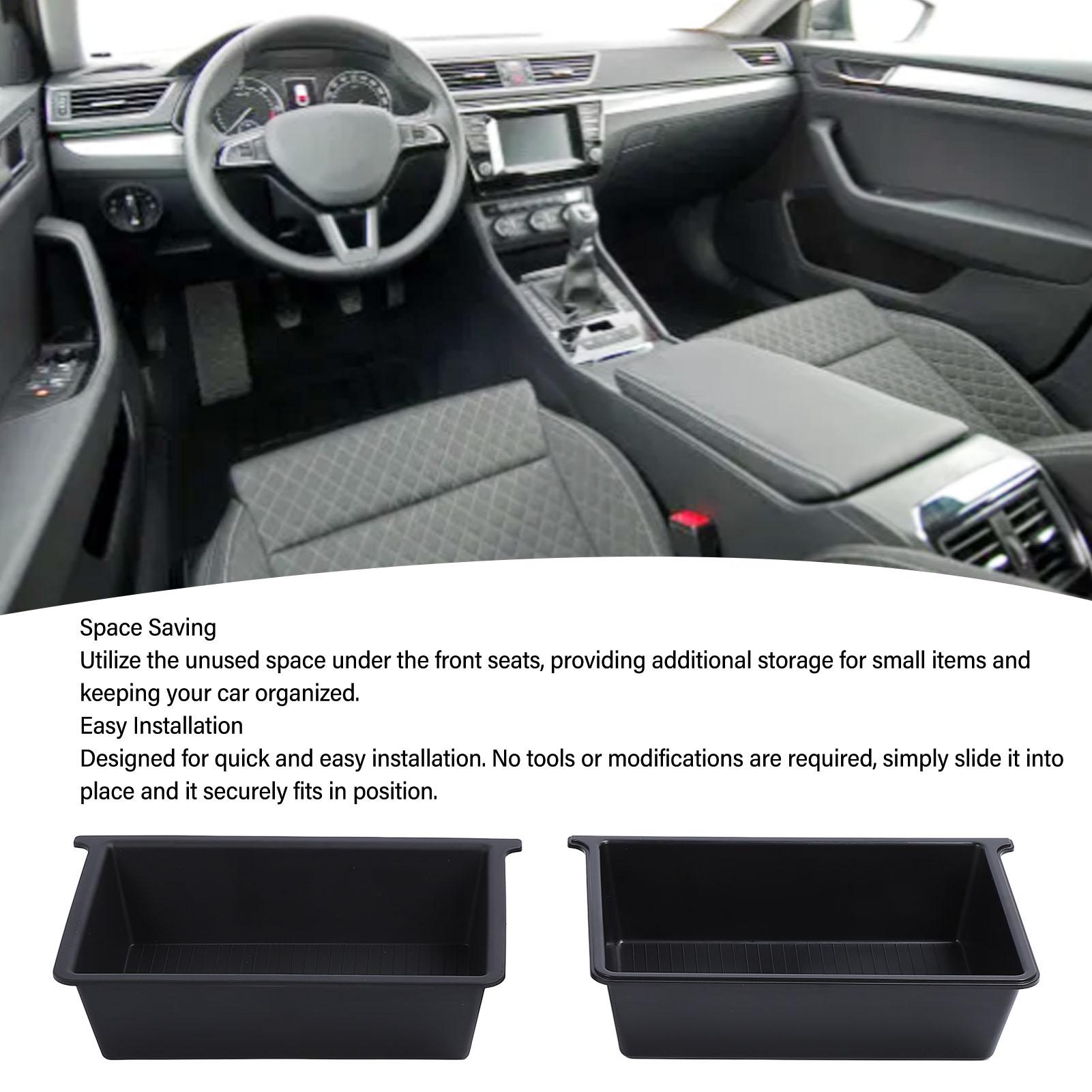 2 шт., ящик для хранения спереди под сиденьем, экономия места под сиденьем, органайзер, скрытый поднос, замена для Tesla Model Y 2019–2023
2 шт., ящик для хранения спереди под сиденьем, экономия места под сиденьем, органайзер, скрытый поднос, замена для Tesla Model Y 2019–2023