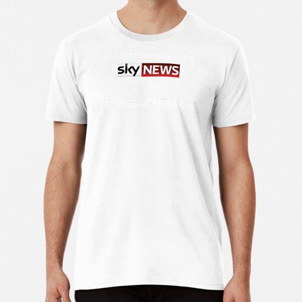 sky news lobotomy stop disinformation TShirt Made in Australia Unisex T-Shirt M
sky news lobotomy stop disinformation TShirt Made in Australia Unisex T-Shirt M
