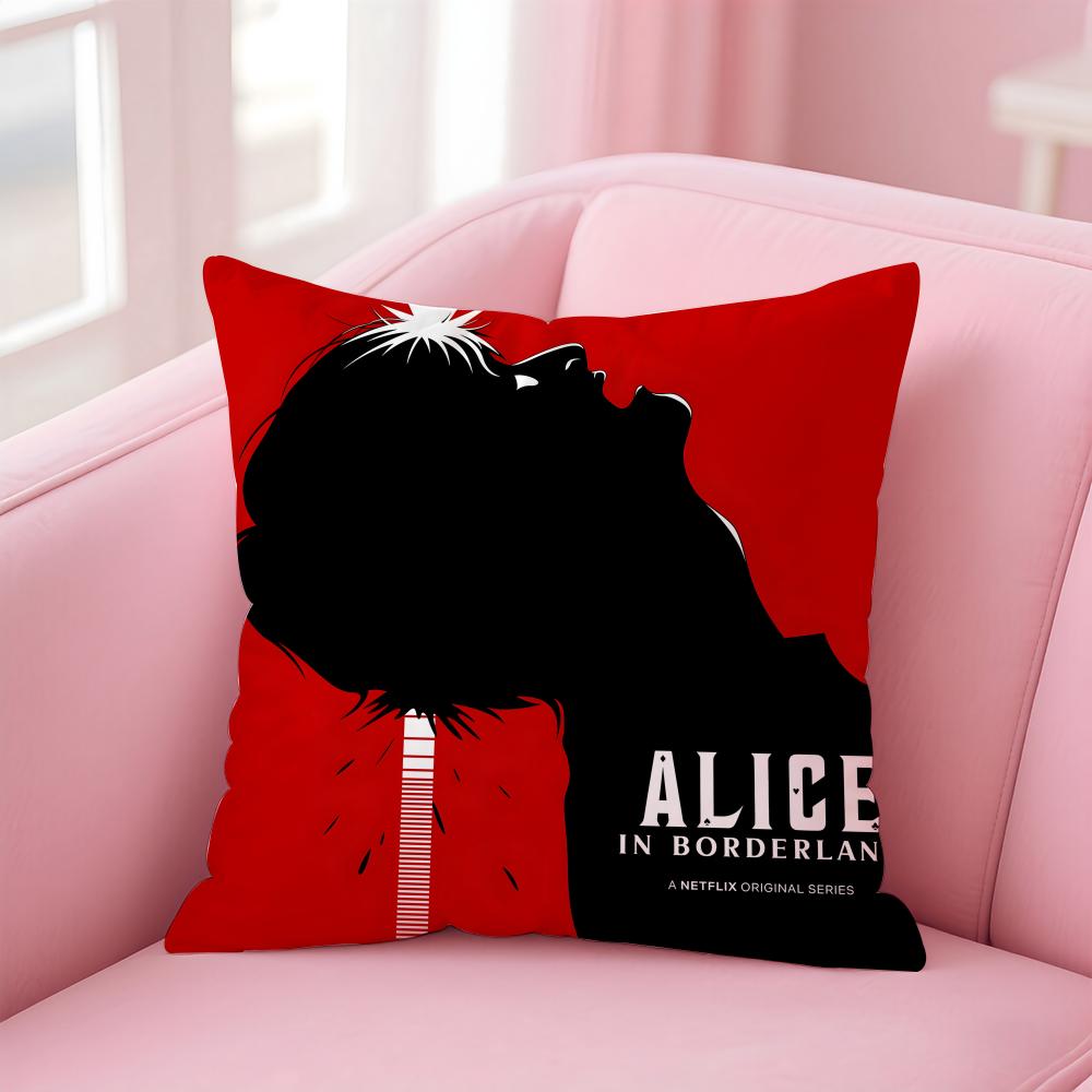AAlice in Borderland Cushion Cover Pillow Case Soft Friendly Fabric Concealed Zipper 30X30cm
AAlice in Borderland Cushion Cover Pillow Case Soft Friendly Fabric Concealed Zipper 30X30cm