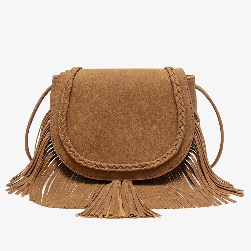 Retro Fringed Large-capacity Versatile Single-shoulder Bag and Underarm Handbag коричневий
Retro Fringed Large-capacity Versatile Single-shoulder Bag and Underarm Handbag коричневий