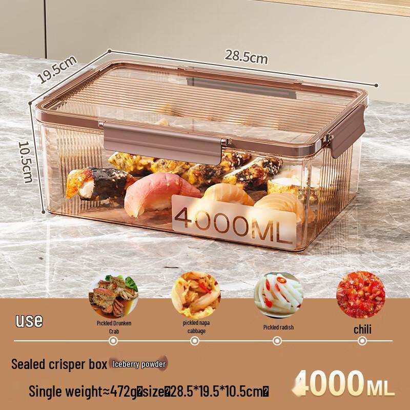 Mu Ming Food Grade Refrigerator Storage Container
Mu Ming Food Grade Refrigerator Storage Container