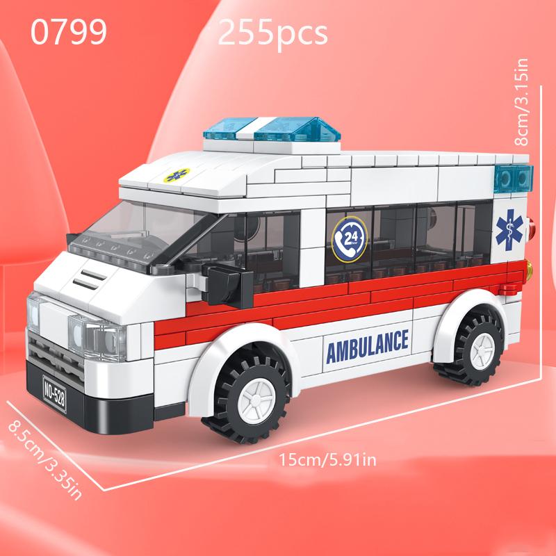 Модель городского транспортного средства из мелких строительных блоков, школьный автобус, пожарная машина, скорая помощь, служебный автомобиль, праздничный подарок для друзей
Модель городского транспортного средства из мелких строительных блоков, школьный автобус, пожарная машина, скорая помощь, служебный автомобиль, праздничный подарок для друзей