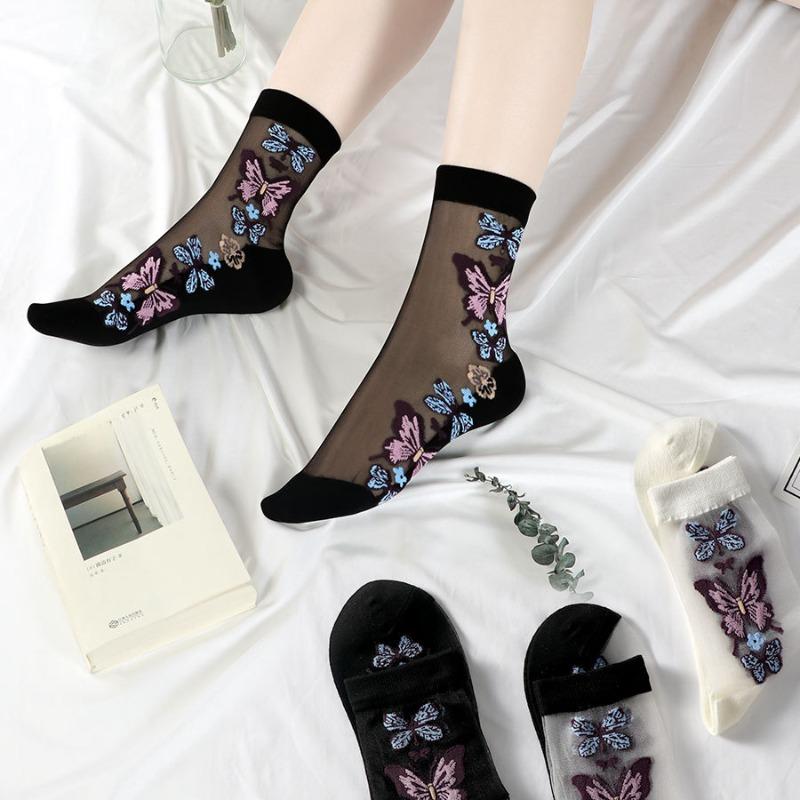 5 Pairs of Women s Summer New Trend All Match Crystal Silk Mid Tube Socks 5 Pairs чорний/білий
5 Pairs of Women s Summer New Trend All Match Crystal Silk Mid Tube Socks 5 Pairs чорний/білий
