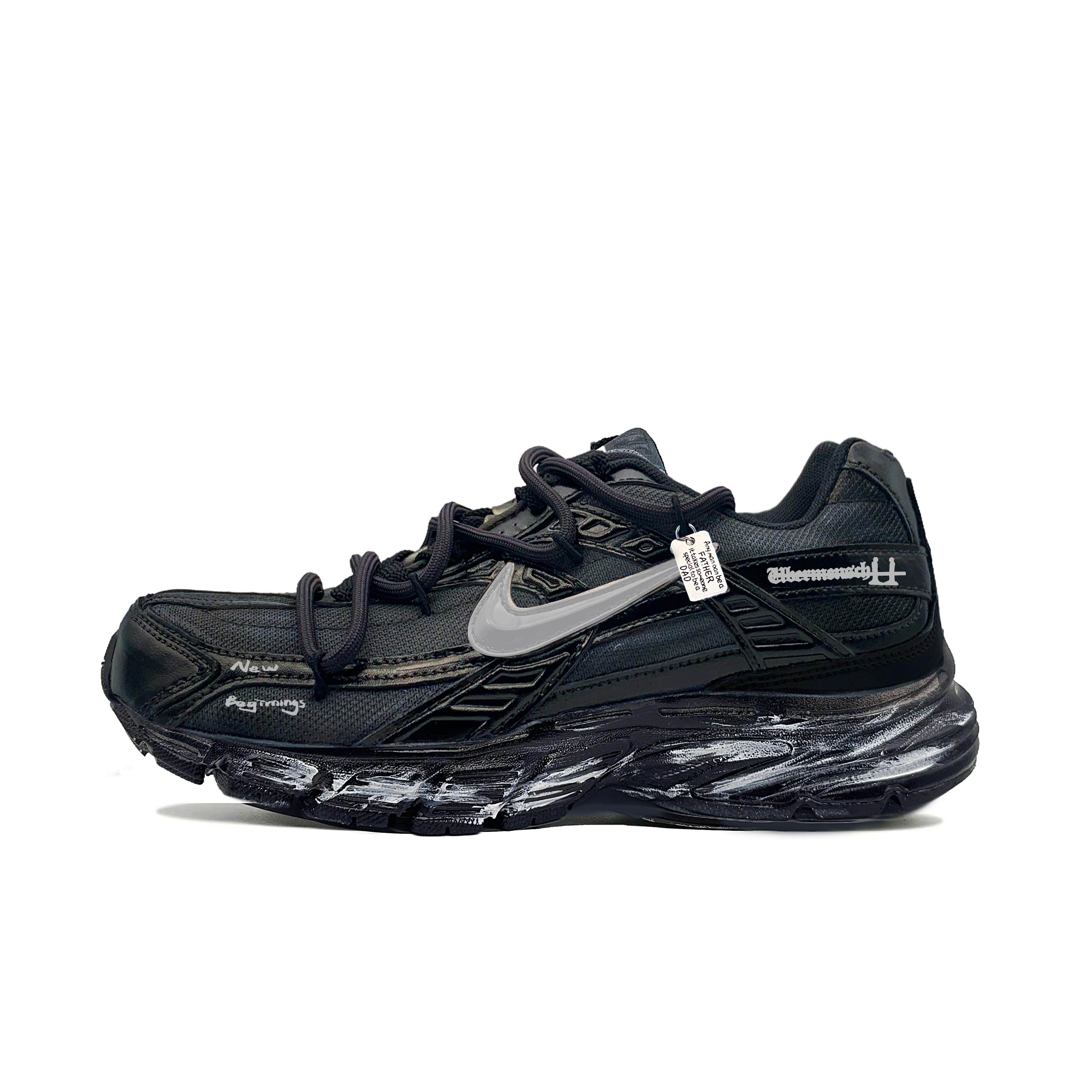 Nike Initiator Cow Leather Low top Comfortable Versatile Breathable Running Shoes Unisex Black 394055-100(Team2212) 43
Nike Initiator Cow Leather Low top Comfortable Versatile Breathable Running Shoes Unisex Black 394055-100(Team2212) 43