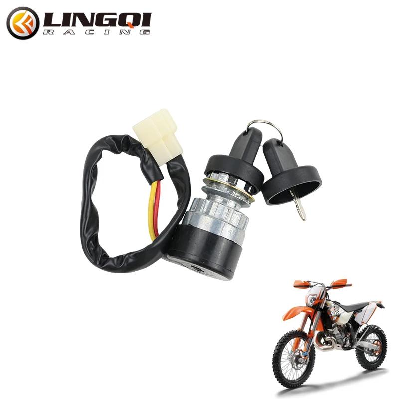 LINGQI RACING 3 Wire Replacement Ignition Starter Switch with 2 Keys For 50cc 70cc 90cc 110cc 125cc 150cc ATV Dirt Bike Scooter срібний
LINGQI RACING 3 Wire Replacement Ignition Starter Switch with 2 Keys For 50cc 70cc 90cc 110cc 125cc 150cc ATV Dirt Bike Scooter срібний
