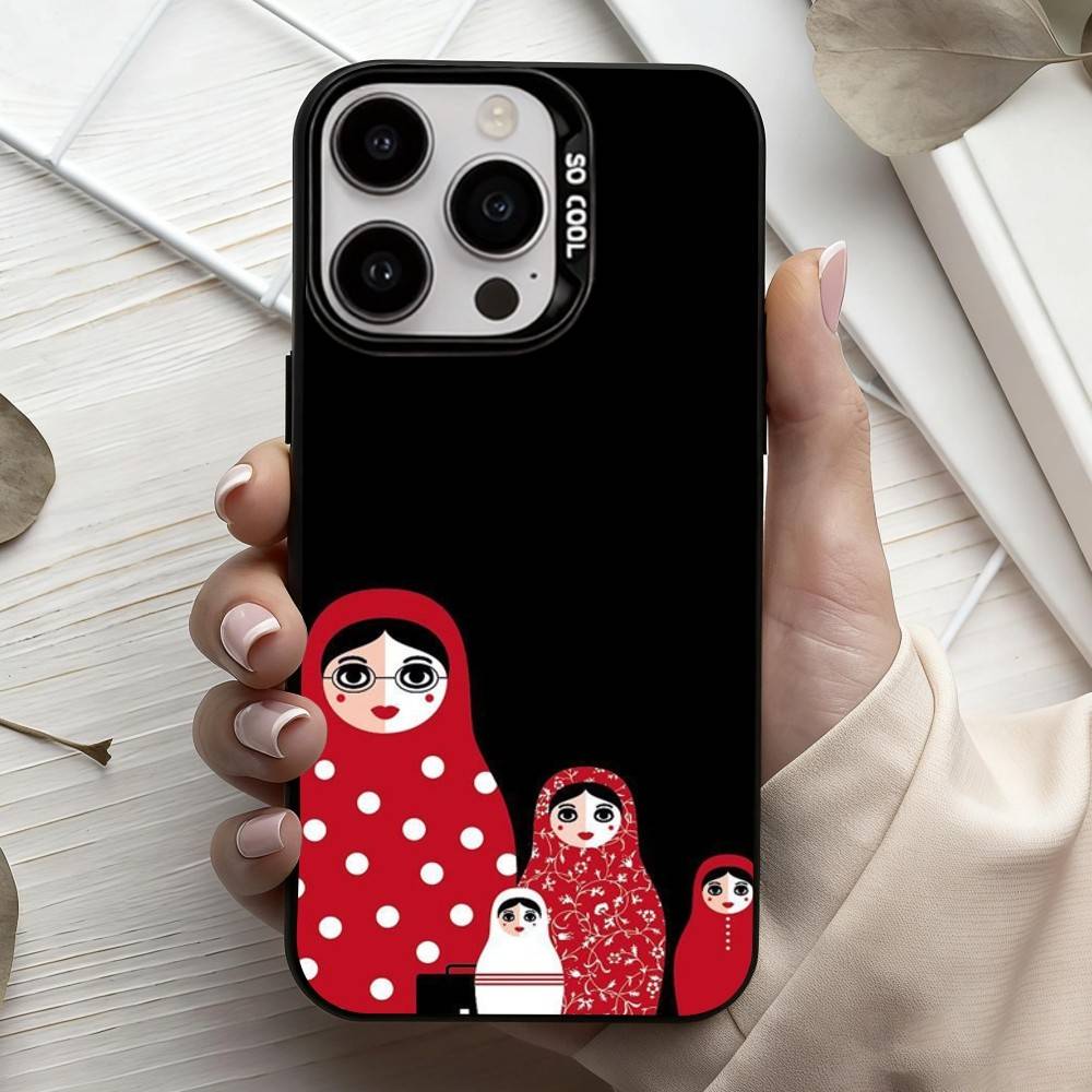 R-Russian Art M-Matryoshka Phone Case For iPhone17,16,15,14,13,12,11 Plus,Pro Max Black Candy Silver Plated Cover iPhone14
R-Russian Art M-Matryoshka Phone Case For iPhone17,16,15,14,13,12,11 Plus,Pro Max Black Candy Silver Plated Cover iPhone14