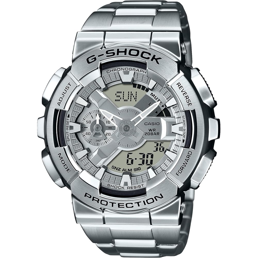 Casio G-Shock GM-110D-8AJF Men s Metal Covered Watch Silver
Casio G-Shock GM-110D-8AJF Men s Metal Covered Watch Silver
