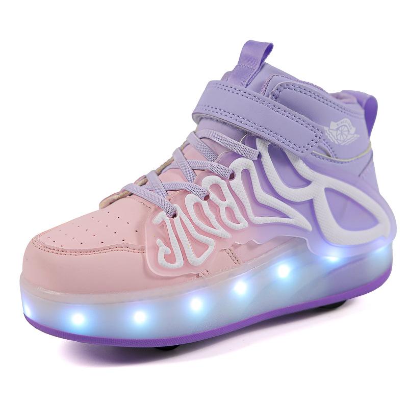 Children s Four-wheel Roller Skates Magic Soles Casual Spring 2024 Sports Shoes Breathable Autumn Season Girls Charging Shoes 29
Children s Four-wheel Roller Skates Magic Soles Casual Spring 2024 Sports Shoes Breathable Autumn Season Girls Charging Shoes 29