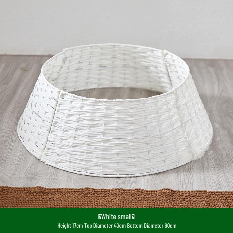 Hand-Woven Christmas Tree Skirt and Ornament Base Enclosure
Hand-Woven Christmas Tree Skirt and Ornament Base Enclosure
