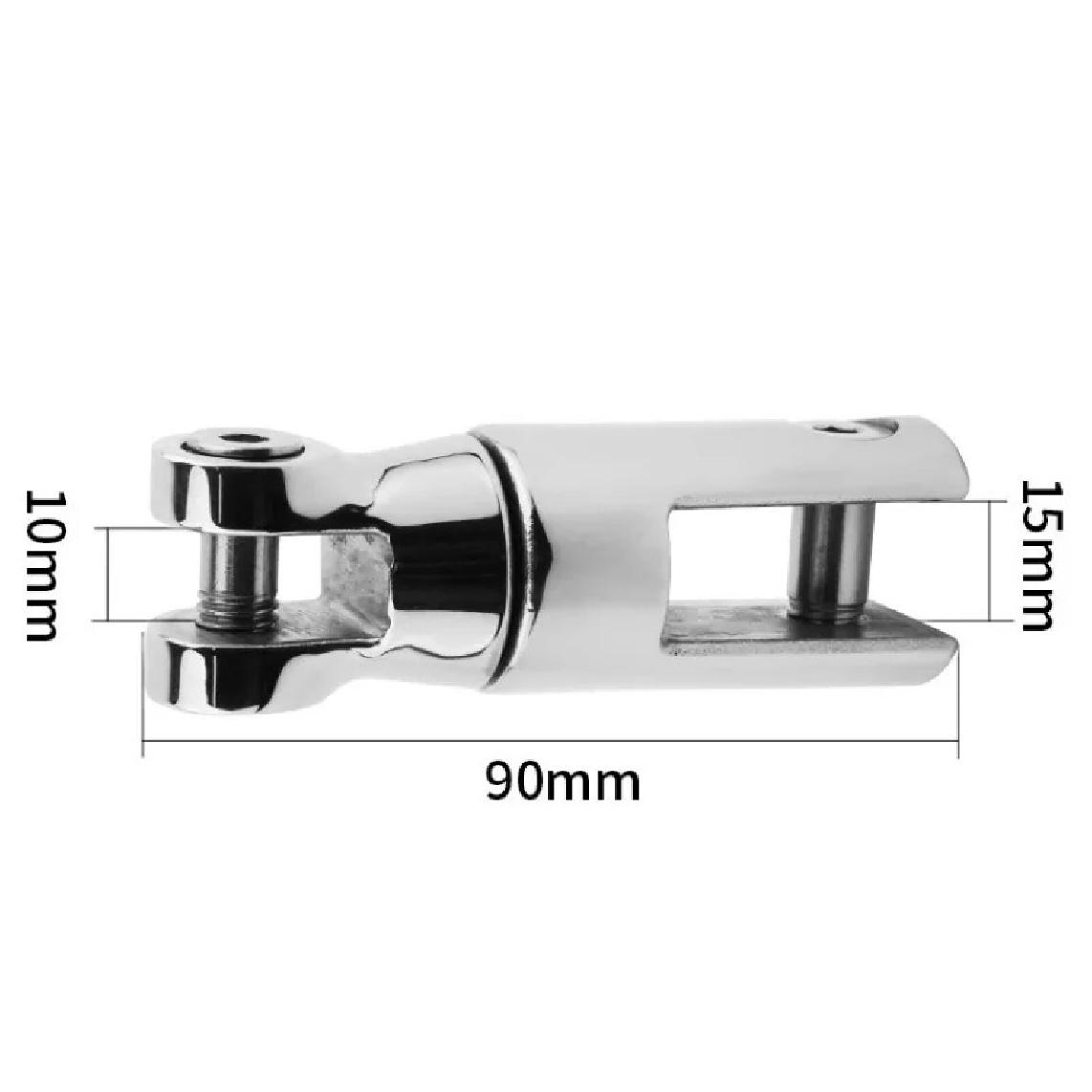 Boat Anchor Swivel Chain Connector Double Mooring Connector Tool Marine Handware for 6‑8mm Chain For 6-8mm chain
Boat Anchor Swivel Chain Connector Double Mooring Connector Tool Marine Handware for 6‑8mm Chain For 6-8mm chain