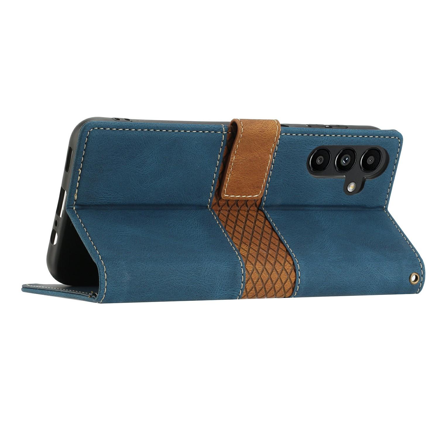 For Samsung Galaxy A16 5G/A16 4G Leather Case Grid Splicing Stand Wallet Phone Cover Brown
For Samsung Galaxy A16 5G/A16 4G Leather Case Grid Splicing Stand Wallet Phone Cover Brown