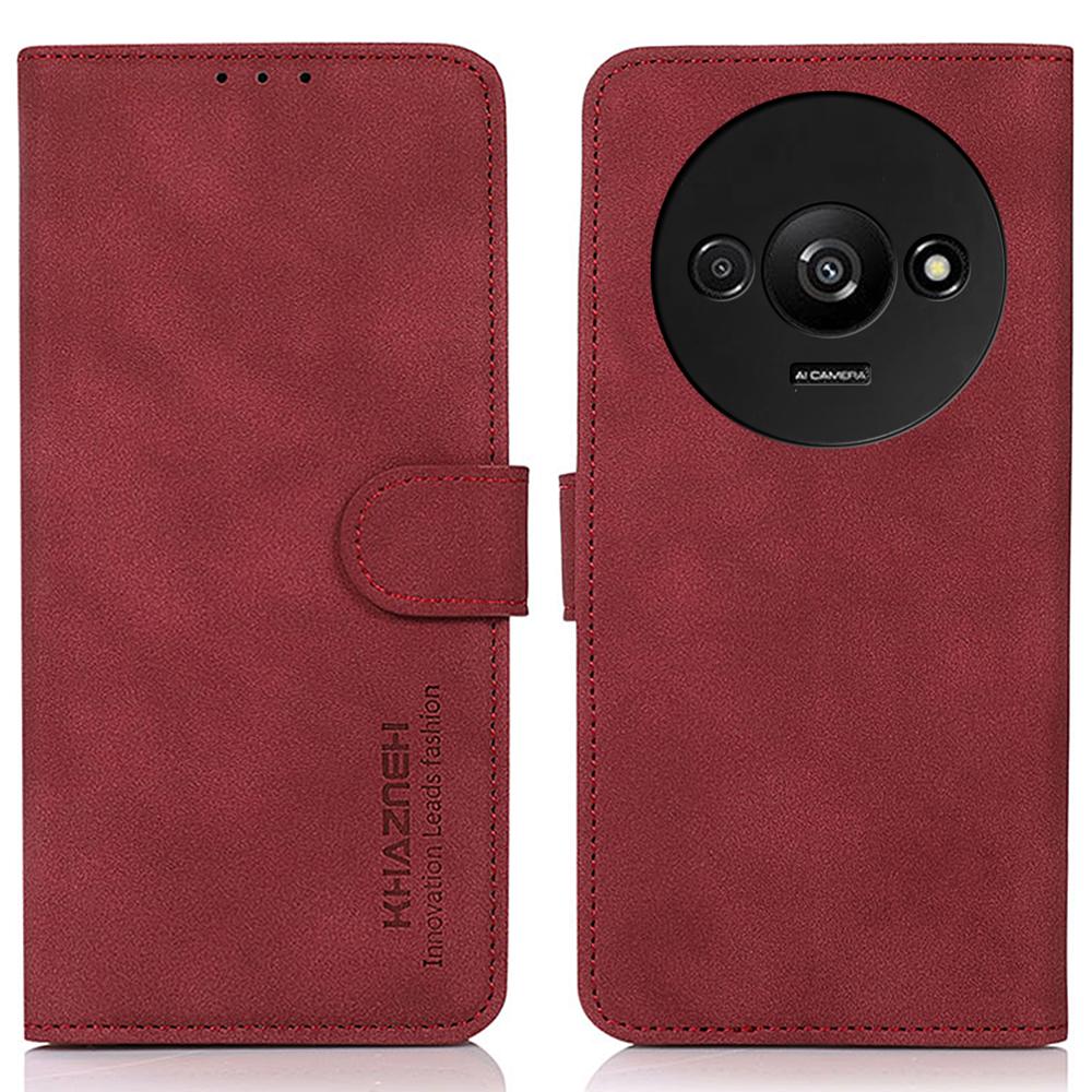 KHAZNEH For Xiaomi Redmi A3/Poco C61 4G Case Anti-Drop Card Holder Wallet Phone Cover Red
KHAZNEH For Xiaomi Redmi A3/Poco C61 4G Case Anti-Drop Card Holder Wallet Phone Cover Red