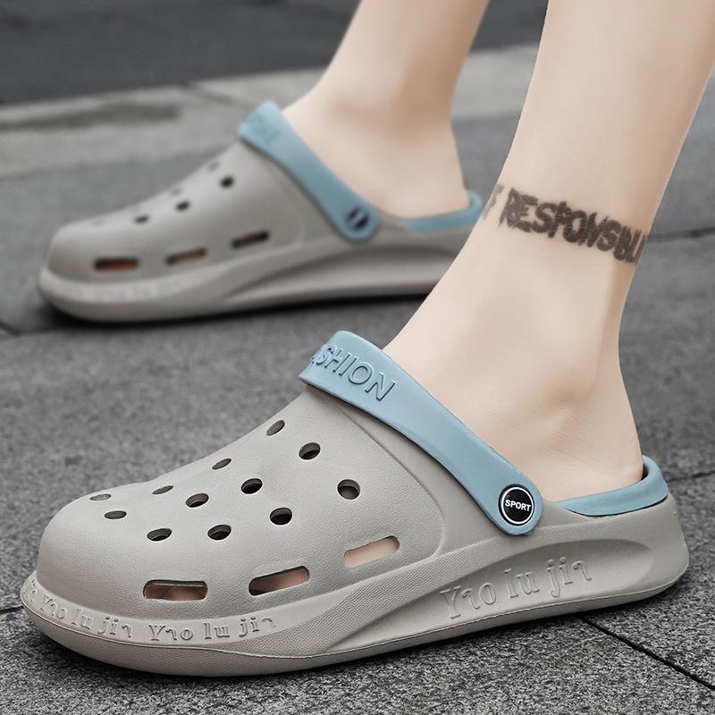 Men s Closed Toe Slippers 2024 Summer New Breathable Hallow Casual Slip on Sandals for Men Outdoor Male Platform Beach Shoes
Men s Closed Toe Slippers 2024 Summer New Breathable Hallow Casual Slip on Sandals for Men Outdoor Male Platform Beach Shoes