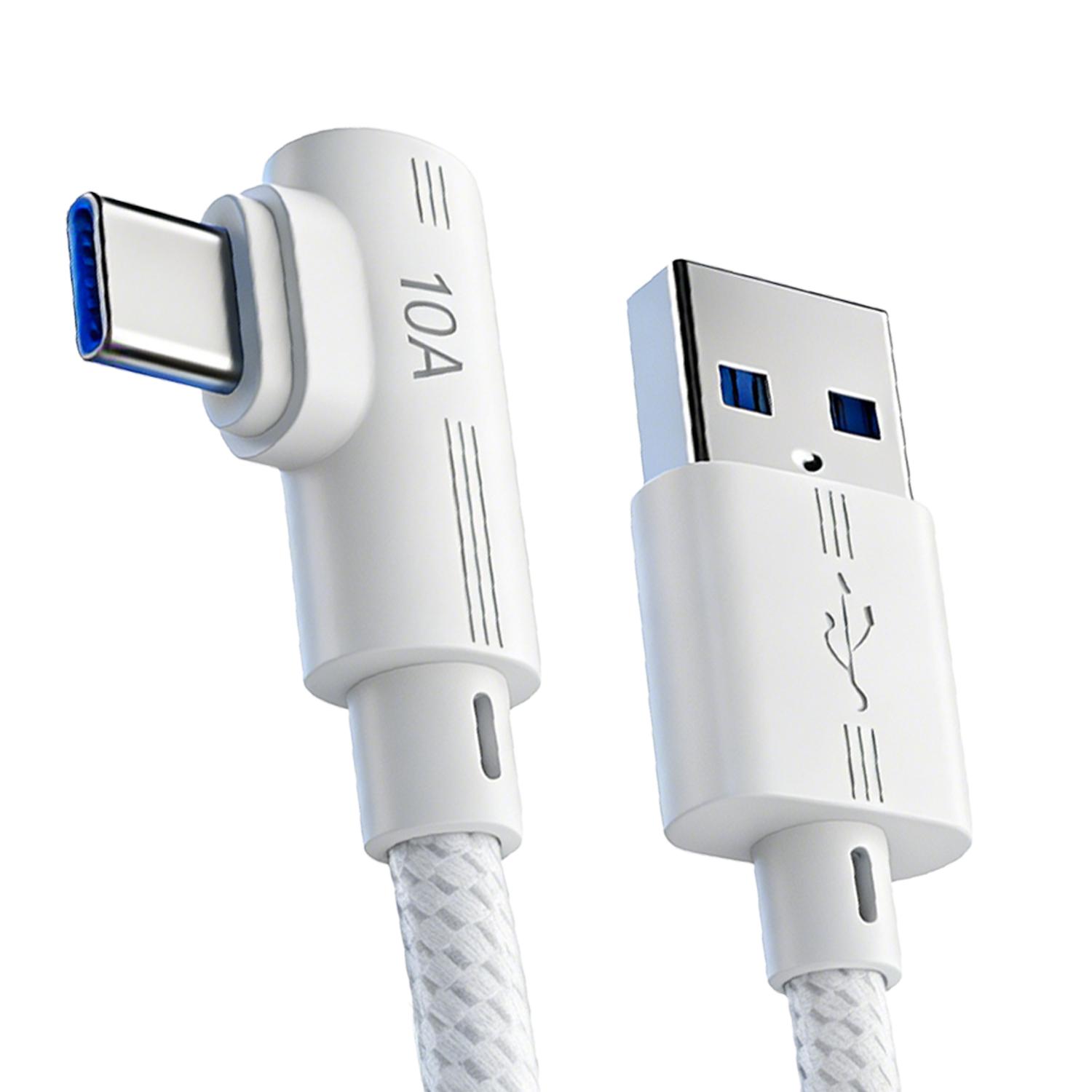 Elbow USB C Cable 10A Super Fast Charging USB To Type C Data Cord For Samsung Xiaomi Poco Huawei Honor Nylon Braided Cable 0.25m
Elbow USB C Cable 10A Super Fast Charging USB To Type C Data Cord For Samsung Xiaomi Poco Huawei Honor Nylon Braided Cable 0.25m