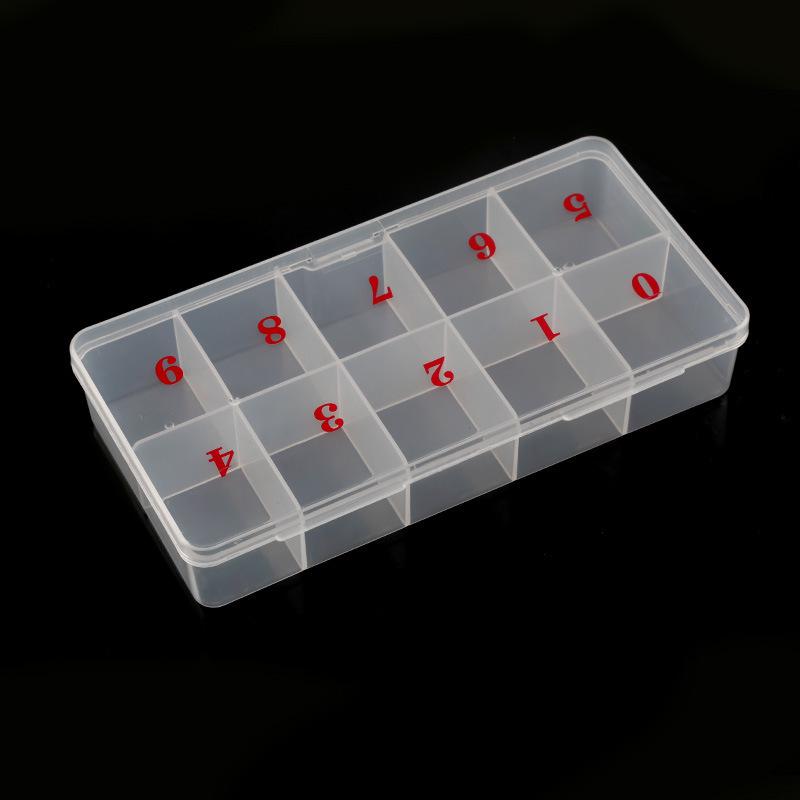 Nail Art Kit: 500 False Nail Tips & 10-Grid Semi-Transparent Storage Box
Nail Art Kit: 500 False Nail Tips & 10-Grid Semi-Transparent Storage Box
