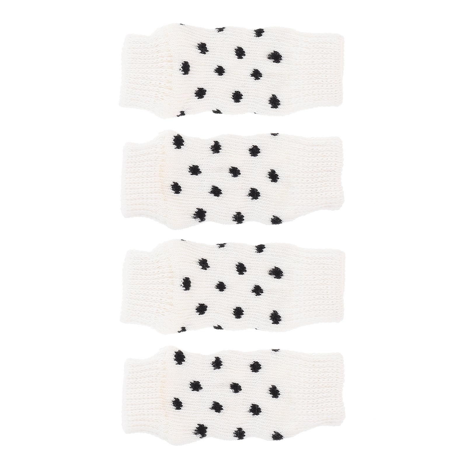 4Pcs Skin-Friendly Dog Leg Socks Anti-Slip Warm Pet Socks Lovely Pattern Leg Warmers for Small Dogs Puppy Cold Snow Protection 9.5X3.4X3.4CM
4Pcs Skin-Friendly Dog Leg Socks Anti-Slip Warm Pet Socks Lovely Pattern Leg Warmers for Small Dogs Puppy Cold Snow Protection 9.5X3.4X3.4CM