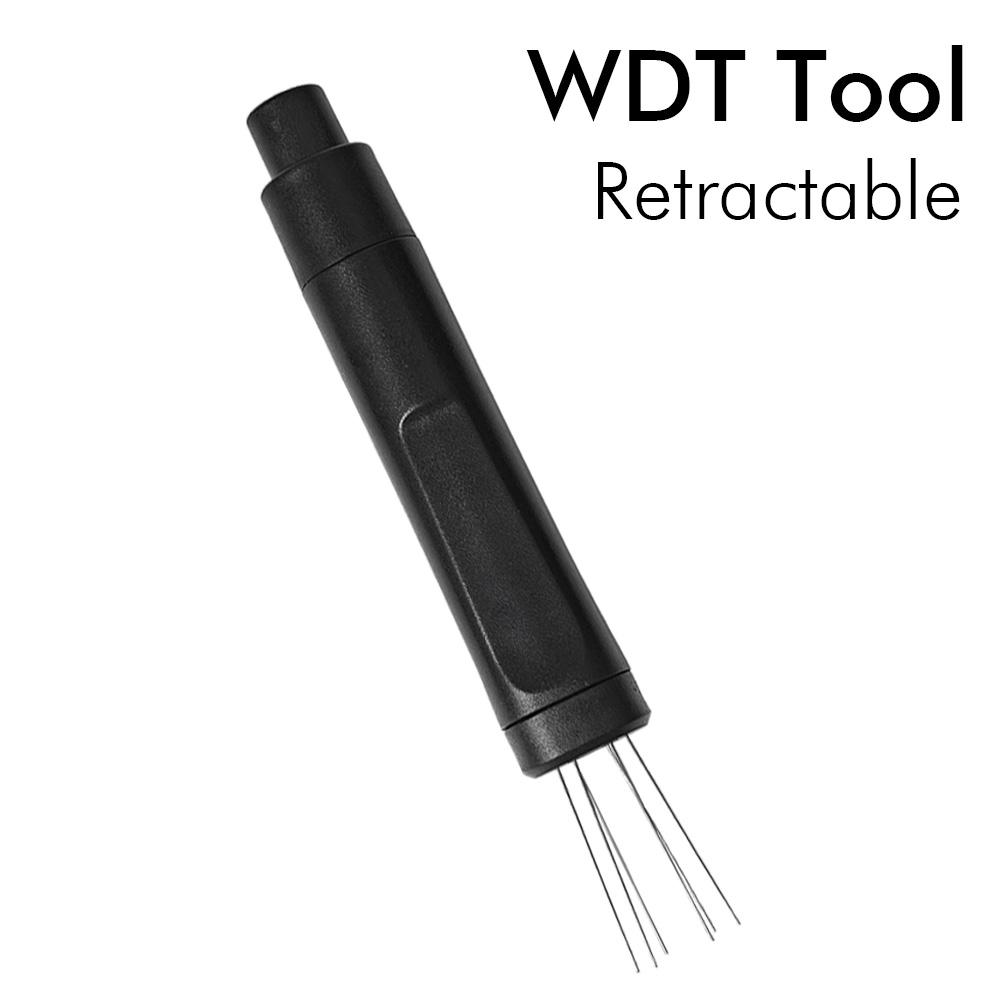 Retractable WDT Tool Espresso Flick WDT Tool Espresso Stirring Needle Coffee Stirrer 6 Needles Telescoping Distribution Tool
Retractable WDT Tool Espresso Flick WDT Tool Espresso Stirring Needle Coffee Stirrer 6 Needles Telescoping Distribution Tool