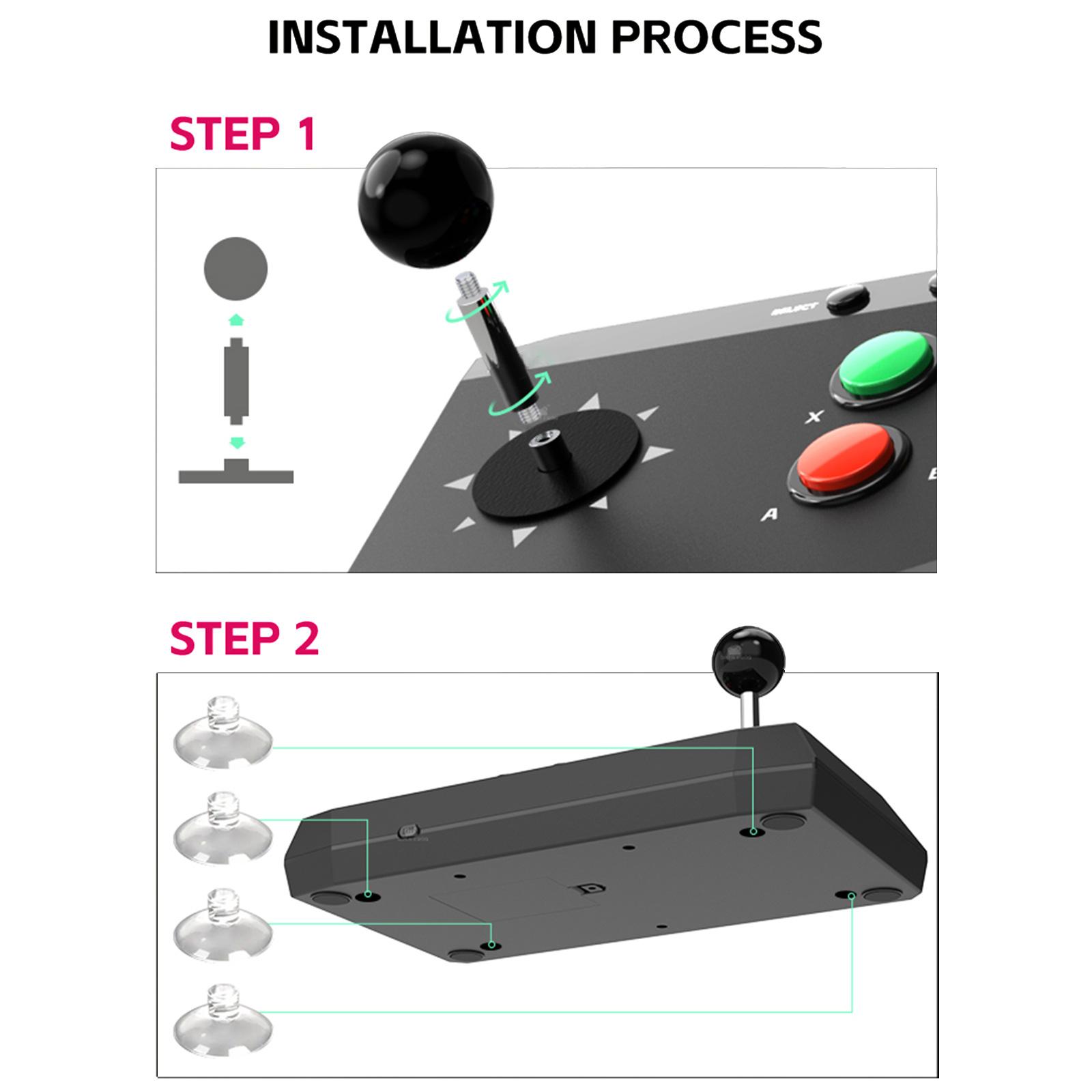 Аркадный джойстик Fight Stick для ТВ, ПК, игровой приставки, контроллер геймпада, аркадный джойстик, механическая клавиатура 1
Аркадный джойстик Fight Stick для ТВ, ПК, игровой приставки, контроллер геймпада, аркадный джойстик, механическая клавиатура 1