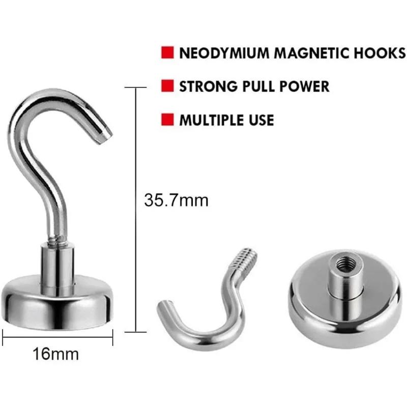 ZEXEF Home Kitchen Bar Strong Magnetic Hooks Load-bearing Key Storage Hooks Bathroom Hangers Multi-Purpose Magnet Hook 1PC
ZEXEF Home Kitchen Bar Strong Magnetic Hooks Load-bearing Key Storage Hooks Bathroom Hangers Multi-Purpose Magnet Hook 1PC