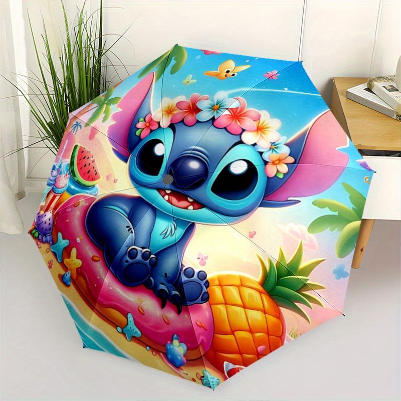 1pc Beach Stitch Automatic 3-Fold Umbrella Design, Cute Cartoon Pattern, Portable Outdoor Umbrella, Perfect, Holiday Gift for Disney fans.N0
1pc Beach Stitch Automatic 3-Fold Umbrella Design, Cute Cartoon Pattern, Portable Outdoor Umbrella, Perfect, Holiday Gift for Disney fans.N0