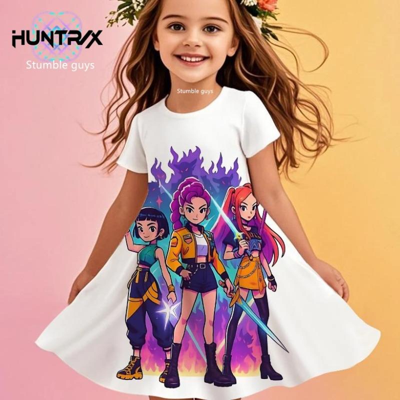 Kpop Demon Hunters Kpop Cartoon Girls Dress Summer Kids Anime Sweet Princess Beach Sundress Casual Nightgown 160
Kpop Demon Hunters Kpop Cartoon Girls Dress Summer Kids Anime Sweet Princess Beach Sundress Casual Nightgown 160