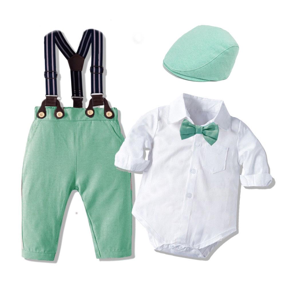 Autumn Long Sleeve Bodysuit Set for Infants and Toddlers - Boys Fashionable Gentleman Wear 59 cm
Autumn Long Sleeve Bodysuit Set for Infants and Toddlers - Boys Fashionable Gentleman Wear 59 cm