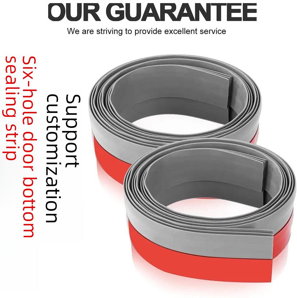 Self-Adhesive Door Bottom Sealing Strip, Dustproof & Soundproof, Six-Hole Design, Ideal for Bedroom and Window Gaps. Bare Strip
Self-Adhesive Door Bottom Sealing Strip, Dustproof & Soundproof, Six-Hole Design, Ideal for Bedroom and Window Gaps. Bare Strip