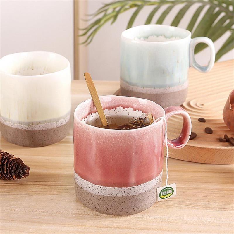 New Nordic Kiln Transformed Ceramic Cup Elegant Retro Cup Speckled Creative Mug Exquisite Gift Box Tea Cup Household Coffee Mug 301-400ml 
New Nordic Kiln Transformed Ceramic Cup Elegant Retro Cup Speckled Creative Mug Exquisite Gift Box Tea Cup Household Coffee Mug 301-400ml