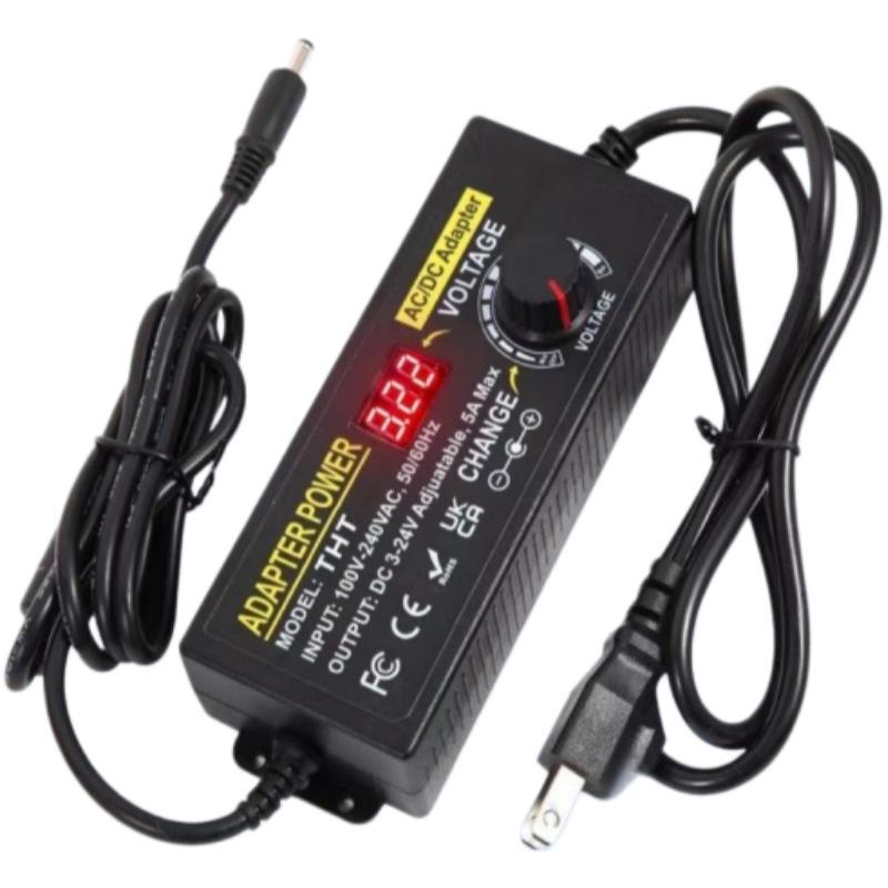 Multi-Range DC Adjustable Power Supply: 3-12V 5A, 3-24V 2A, 3-36V 2A, 9-24V 3A Adapter 9-24V 3A
Multi-Range DC Adjustable Power Supply: 3-12V 5A, 3-24V 2A, 3-36V 2A, 9-24V 3A Adapter 9-24V 3A