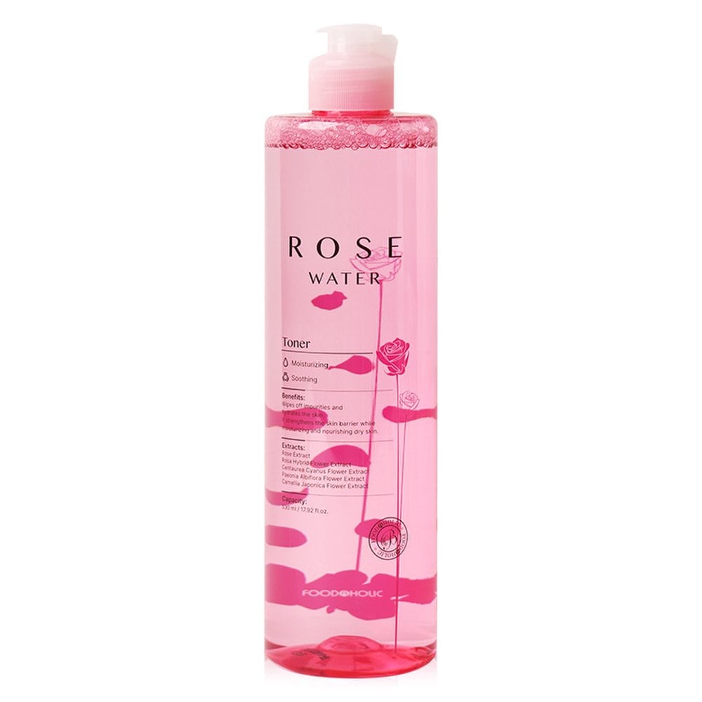 FoodaHolic Rose Water Toner 530 мл / Большая емкость Полировка Rose Water Skin Успокаивающий Увлажняющий
FoodaHolic Rose Water Toner 530 мл / Большая емкость Полировка Rose Water Skin Успокаивающий Увлажняющий