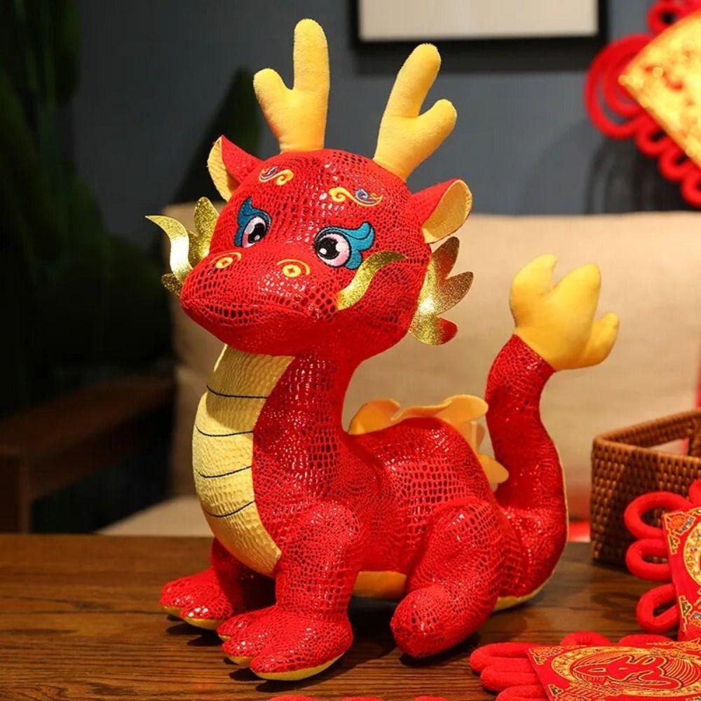 Cartoon Zodiac Dragon Doll Plush Stuffed Dragon Plush Toys Chinese Dragon Mascot New Years 25cm
Cartoon Zodiac Dragon Doll Plush Stuffed Dragon Plush Toys Chinese Dragon Mascot New Years 25cm